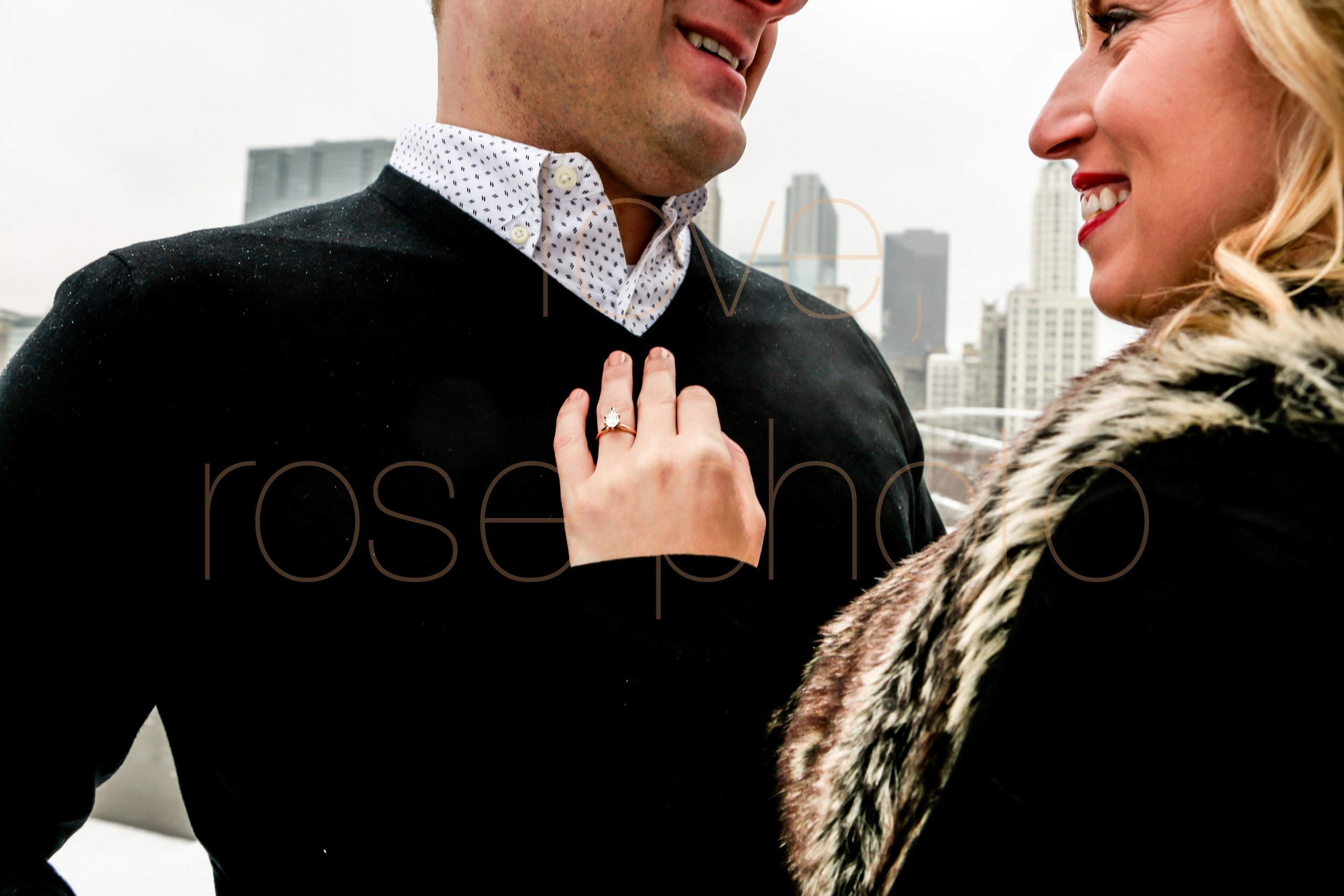 Rose Photo custom engagment shoot downtown chicago best wedding photographer-1.jpg