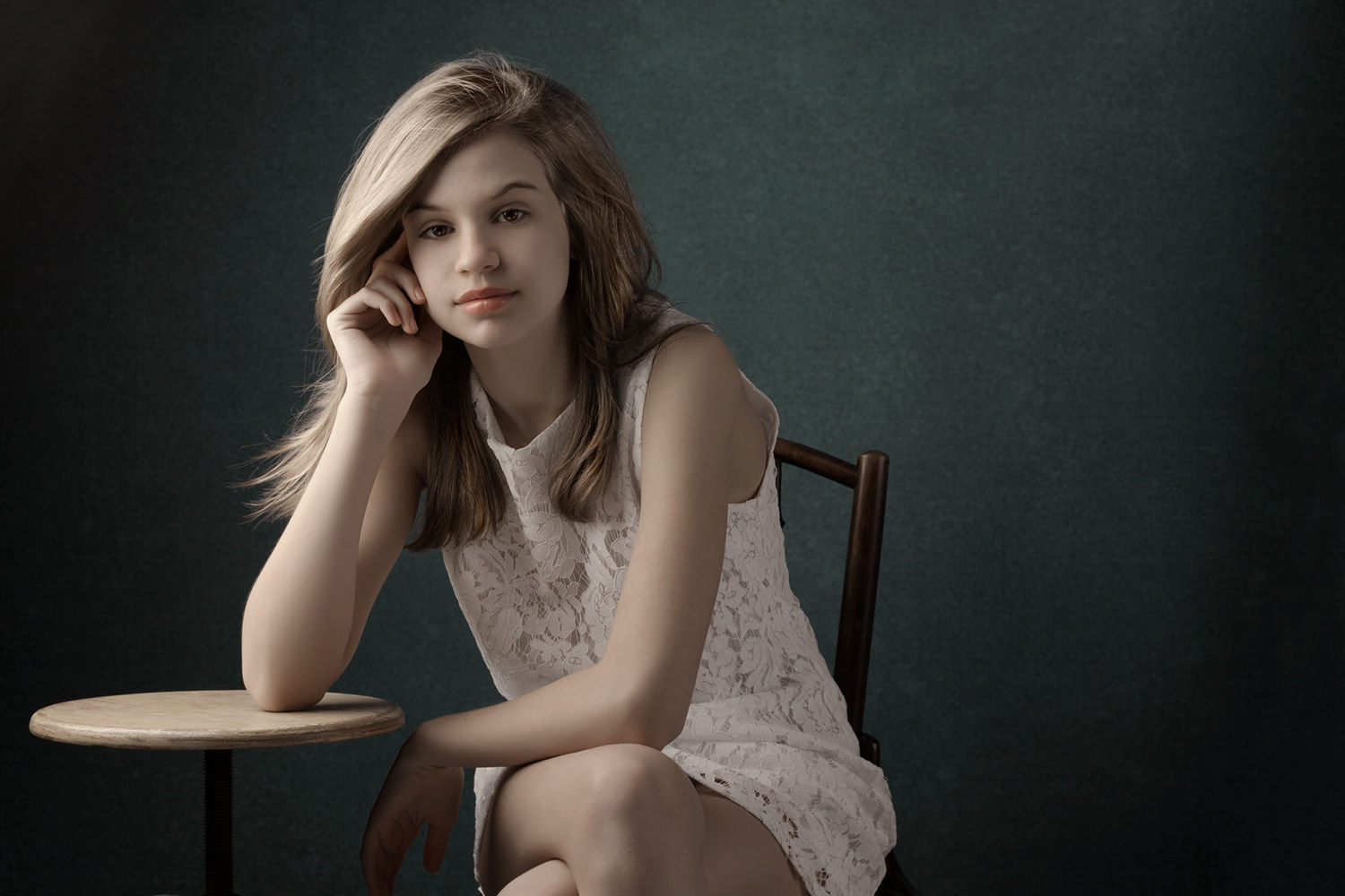 Hermione children's studio portrait