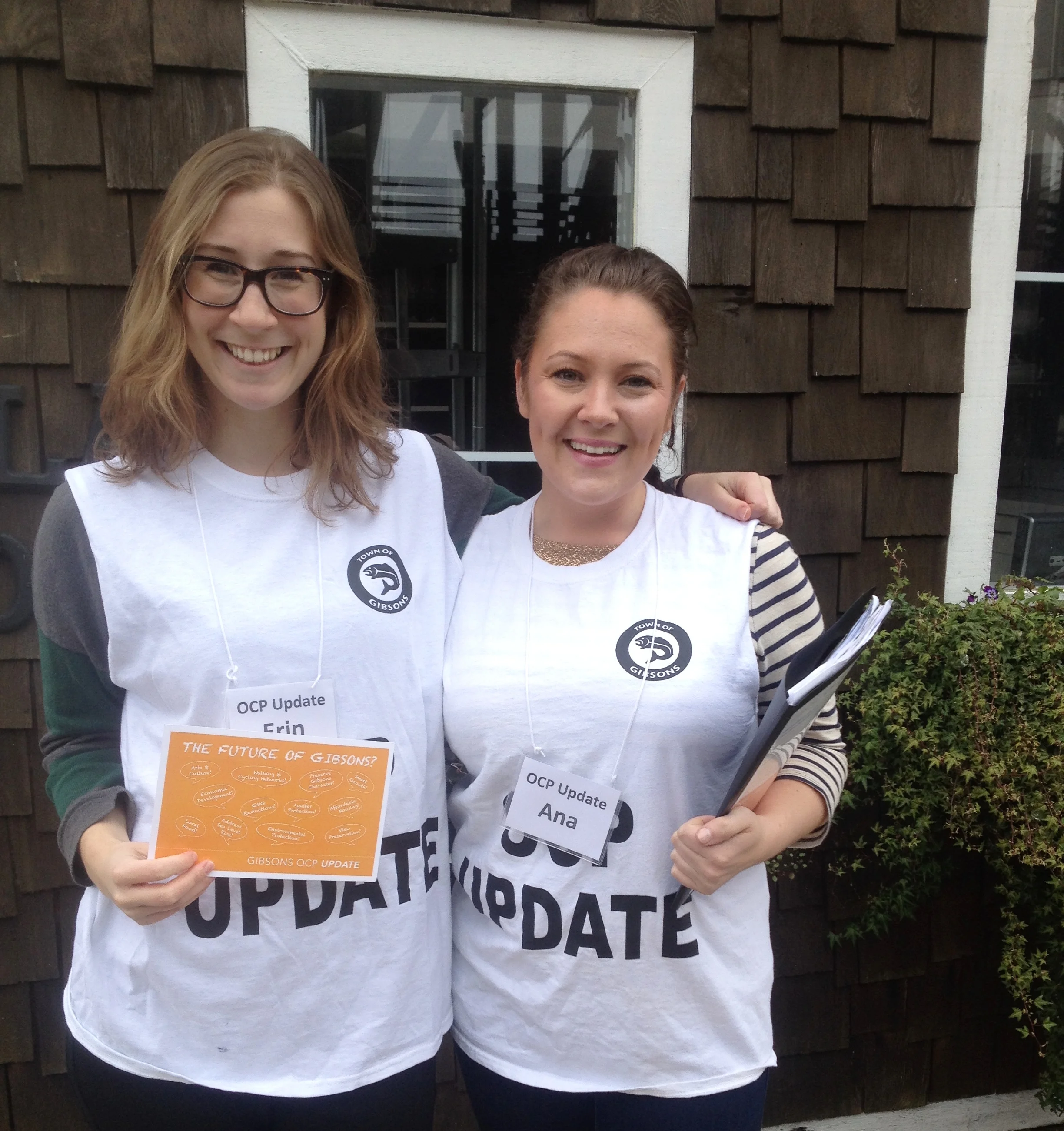Engagement “champions” helped to raise awareness of the Gibsons OCP process and share information with the community.