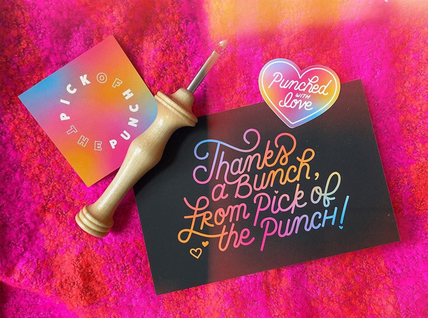 My journey with punch needling started exactly one year ago. I ordered a kit from @northshorecrafts in hopes that I&rsquo;d found something to fulfill my New Years goal to learn a new craft. One year later and I&rsquo;ve actually managed to turn this