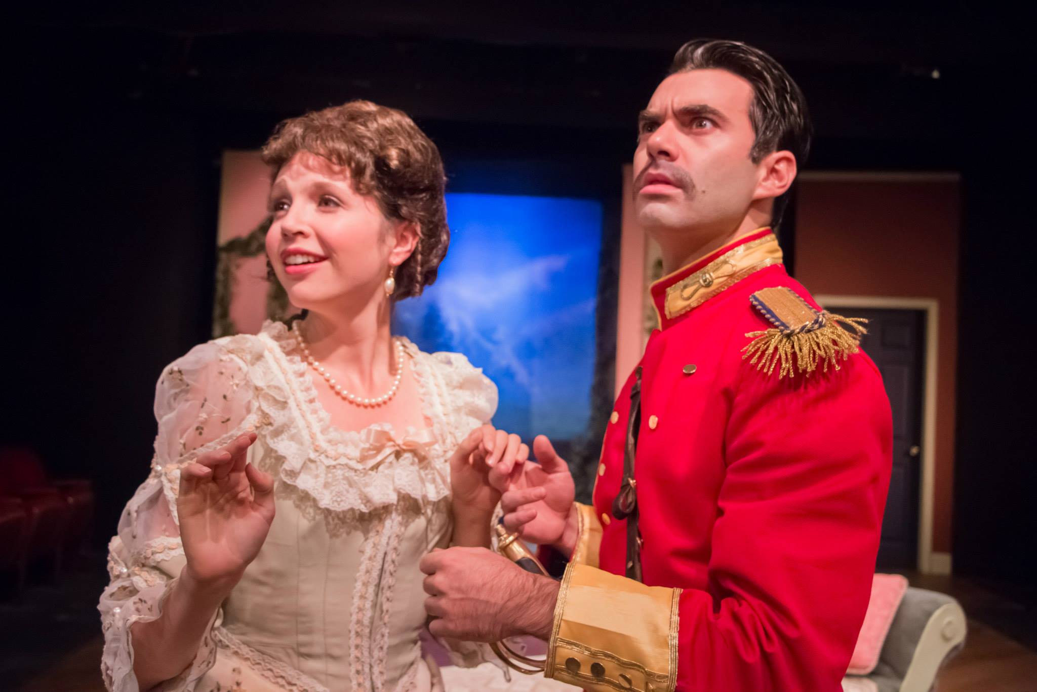 Raina in "Arms and the Man"