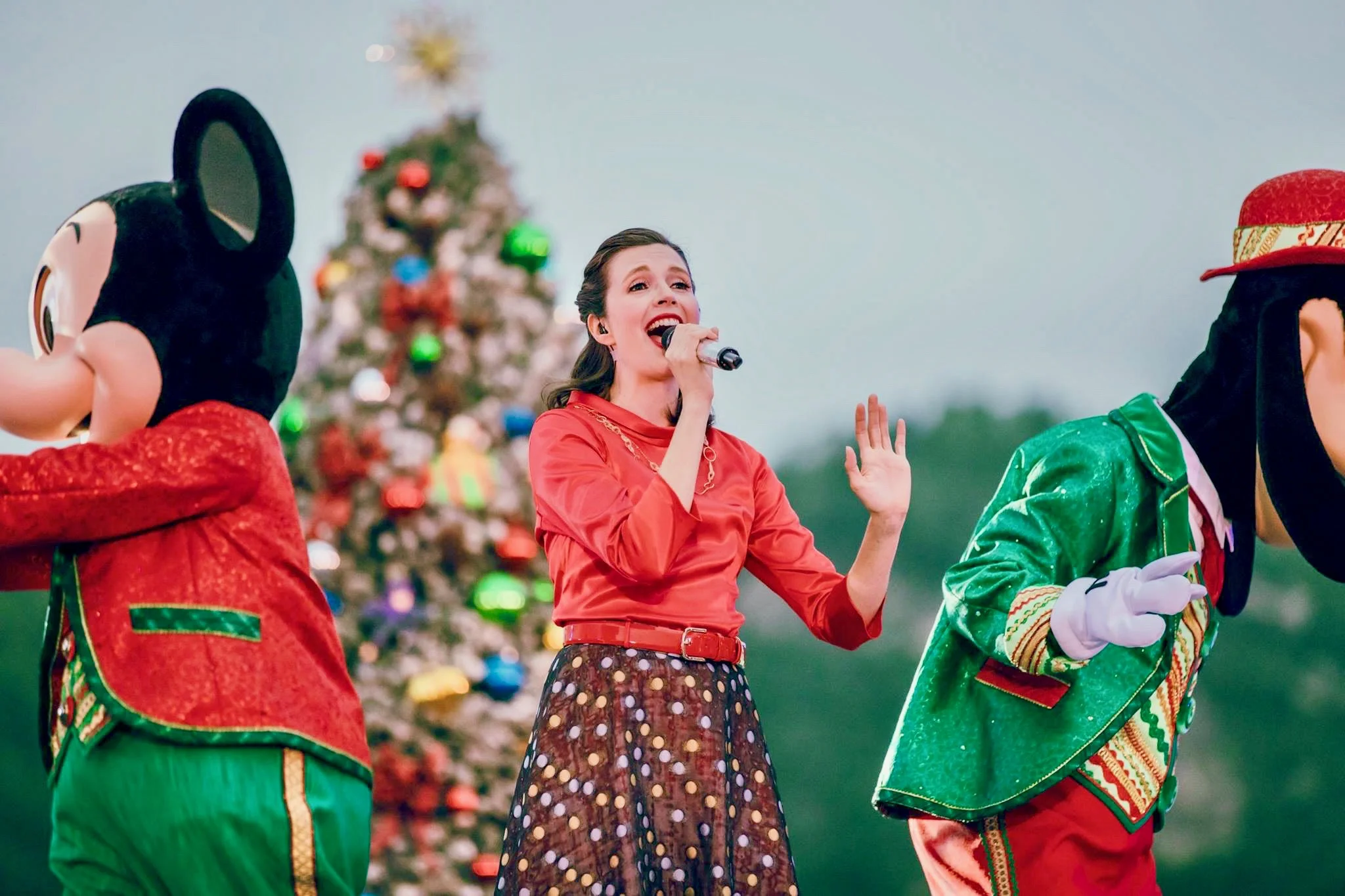 Principal Vocalist - "Mickey and Friends Christmas Time Ball"