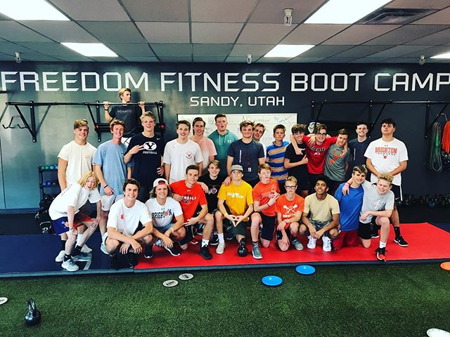 🐾 Phase 2 of Brighton Lacrosse 🥍 pre season Cross Training began today with this great group of guys.  Today featured the Death by 100 Workout theme.  Hard work pays off!  #teamwork #united #brightonlacrosse #brightonbengals #crosstraining #lacross
