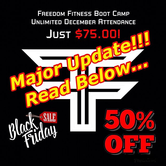 ⭐️ Major Update ⭐️ Our Black Friday Mega Deal is now open to ALL Non-Members of FFBC!  That&rsquo;s right... even if you have been a member with us before you can dive into this offer and get 50% OFF our lowest monthly rate.  Only 20 spots available 