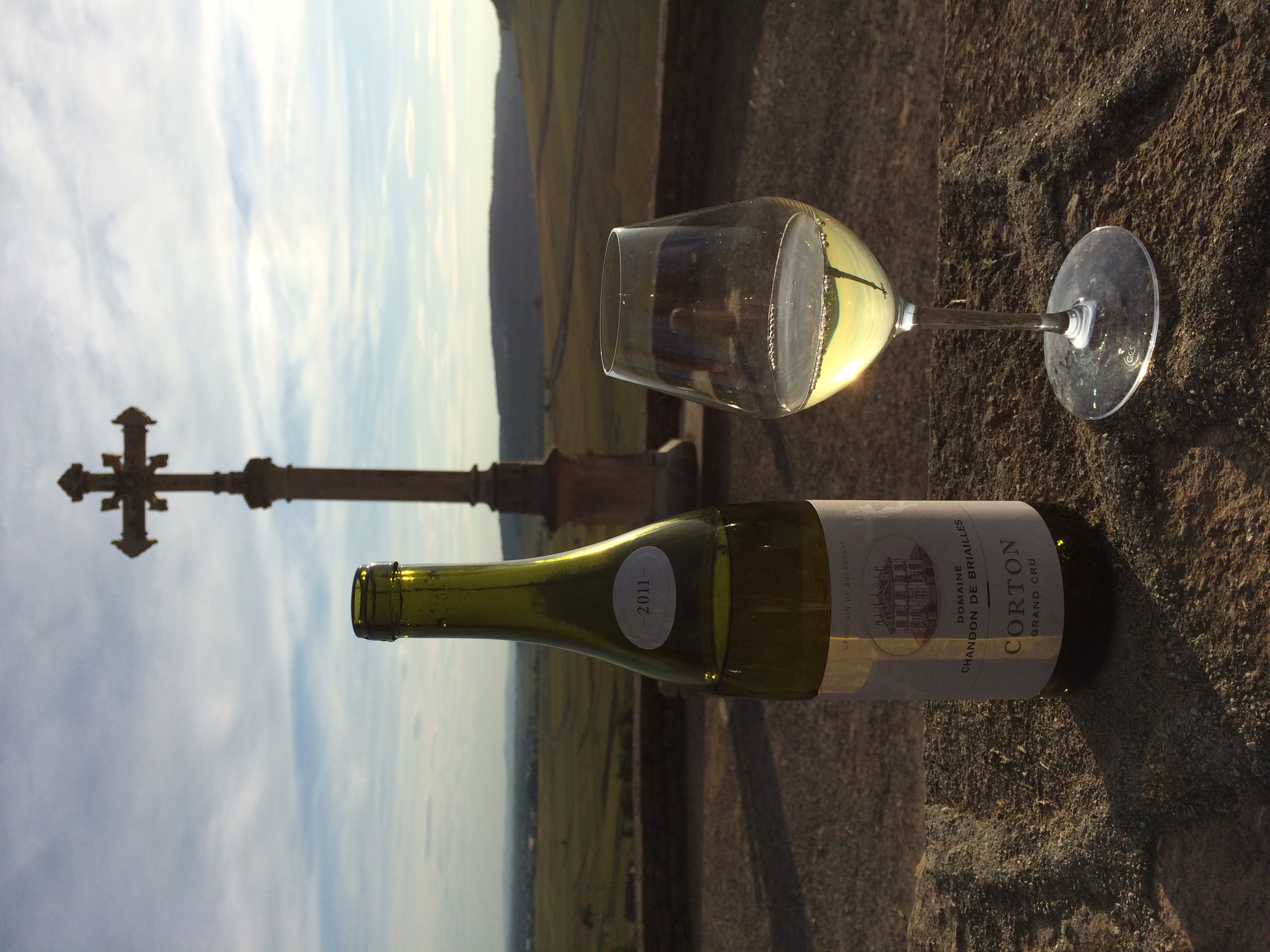  Corton is best enjoyed on the hill of Corton 