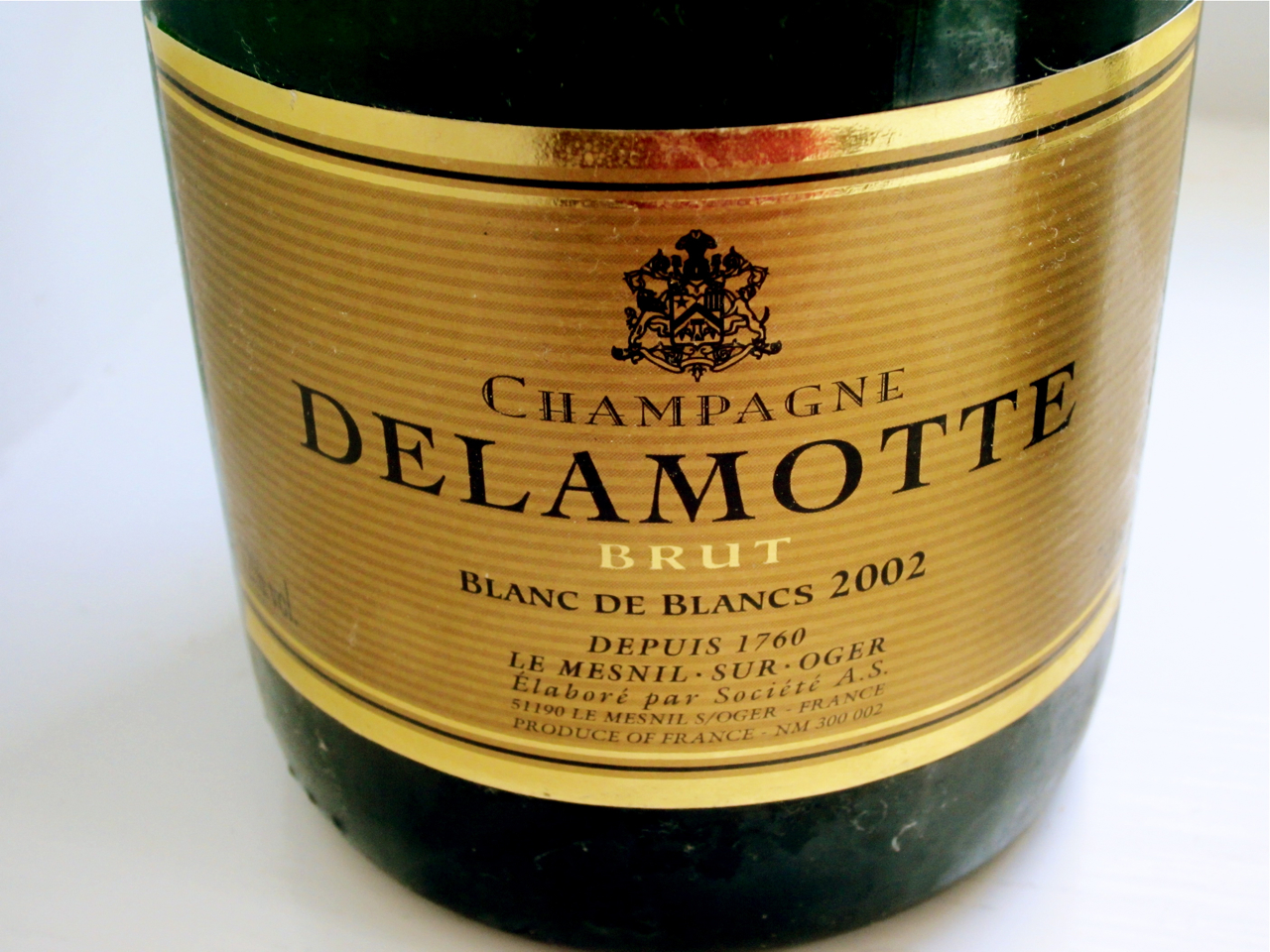Delamotte 2002 Blanc De Blancs Brut Champane Image Source