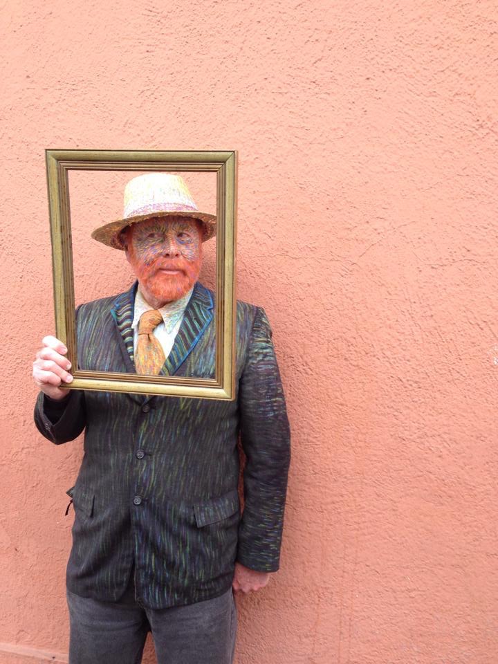 "Vincent Van Gogh" at Mardi Gras in New Orleans. Photo Credit: Kimberly Charles 