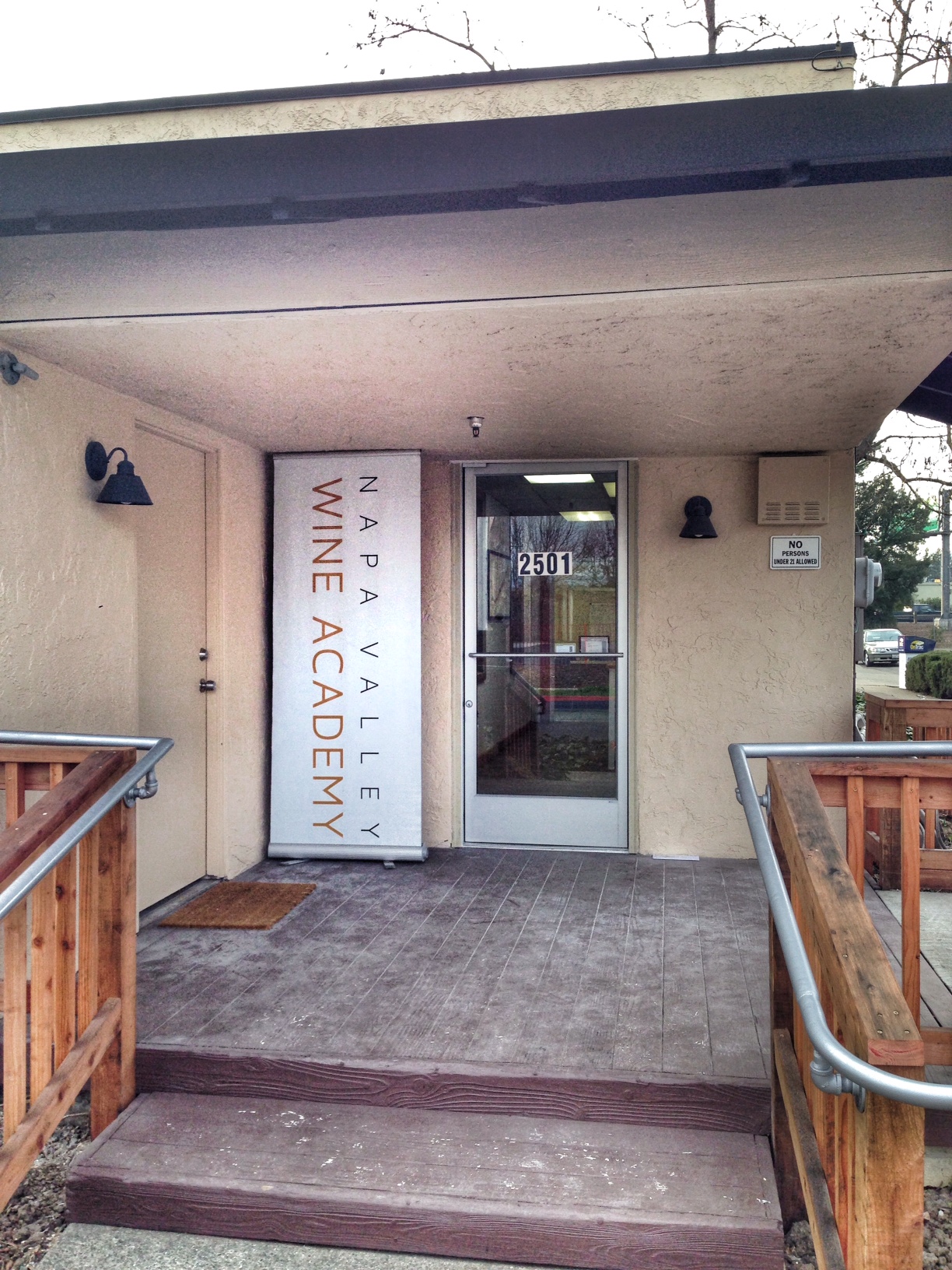 The NVWA is located at 2501 Oak Street in Napa, CA. 