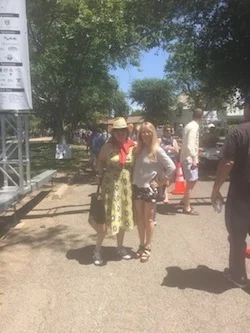 The start to a great day at Lodi Lake ZinFest 2015 Kimberly & Alex