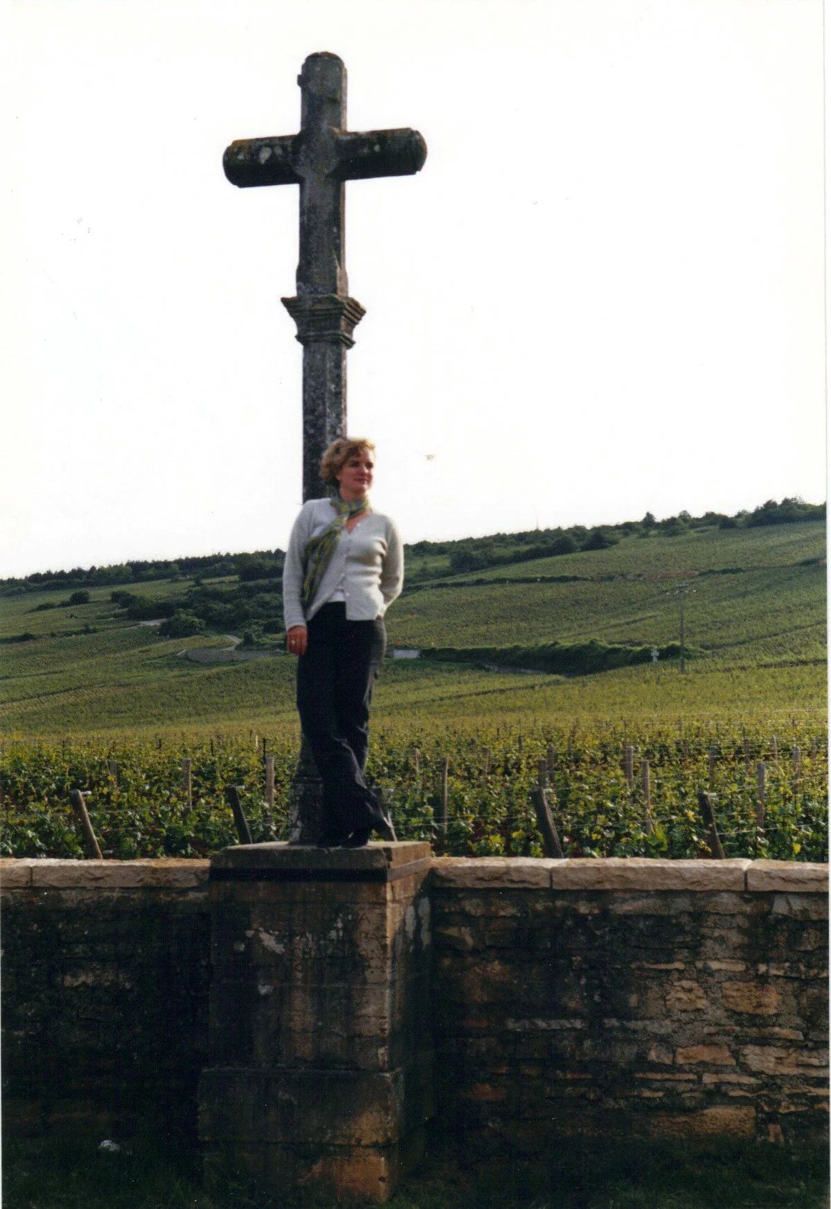 Kimberly Charles on a previous trip to the stunning region of Burgundy.