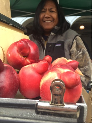 Imperfect peaches at Tory Farms. Photo courtesy of Jules Lydon.