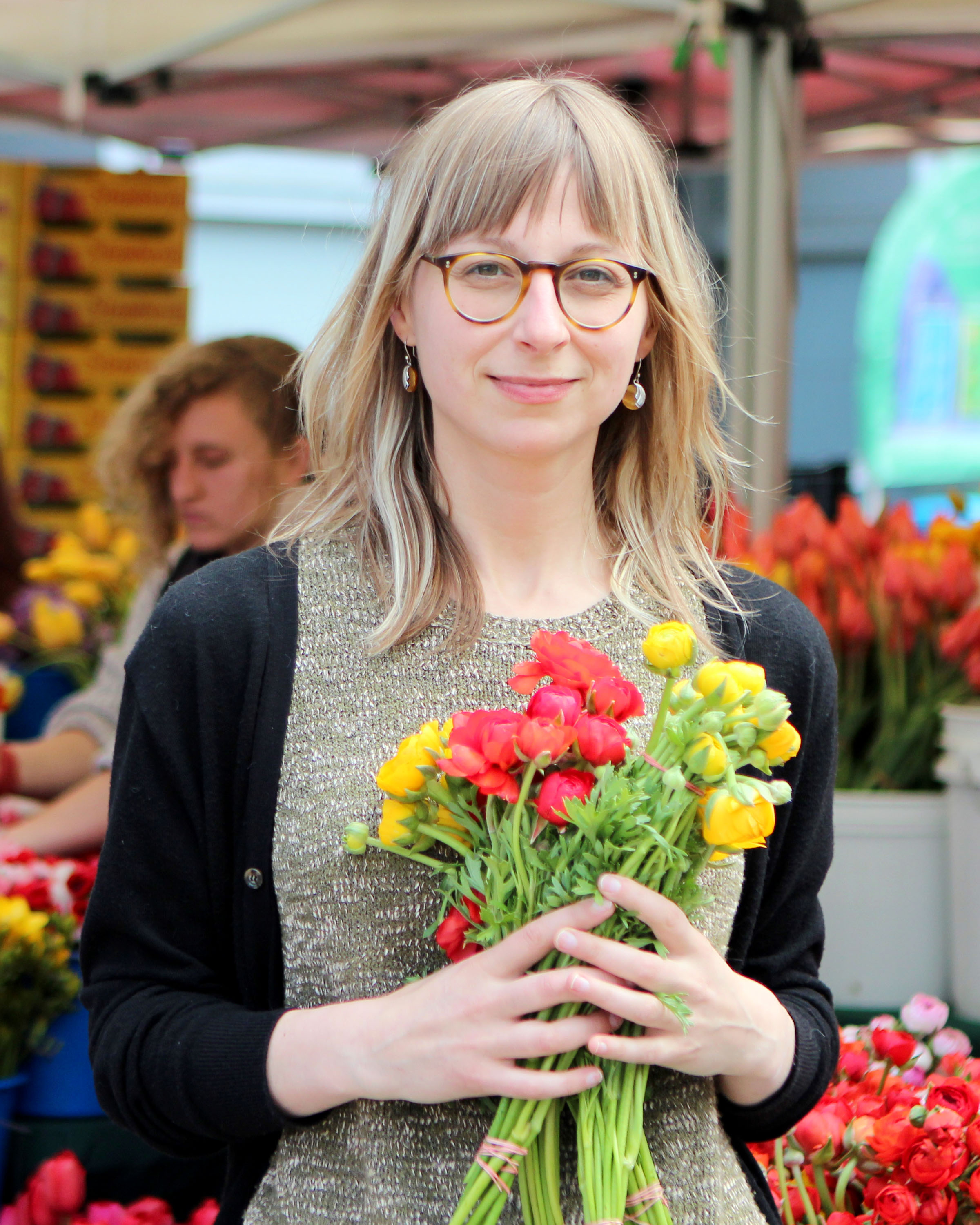 Brie Mazurek, Communications Manager of CUESA. Photo courtesy of CUESA. 