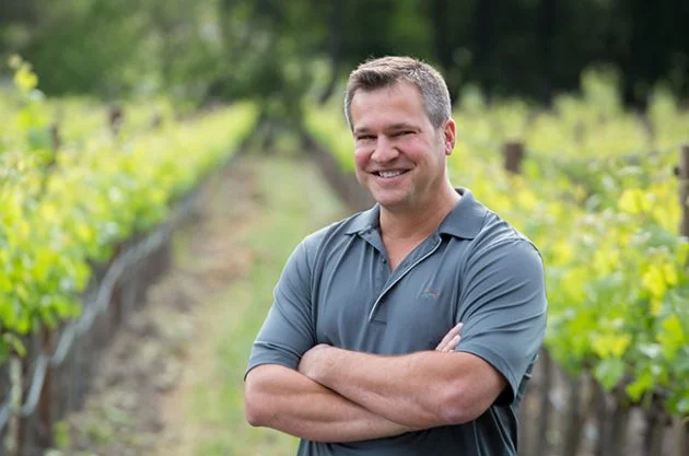 Marcus Notaro of Stag's Leap Cellars. Photo courtesy of Decanter.