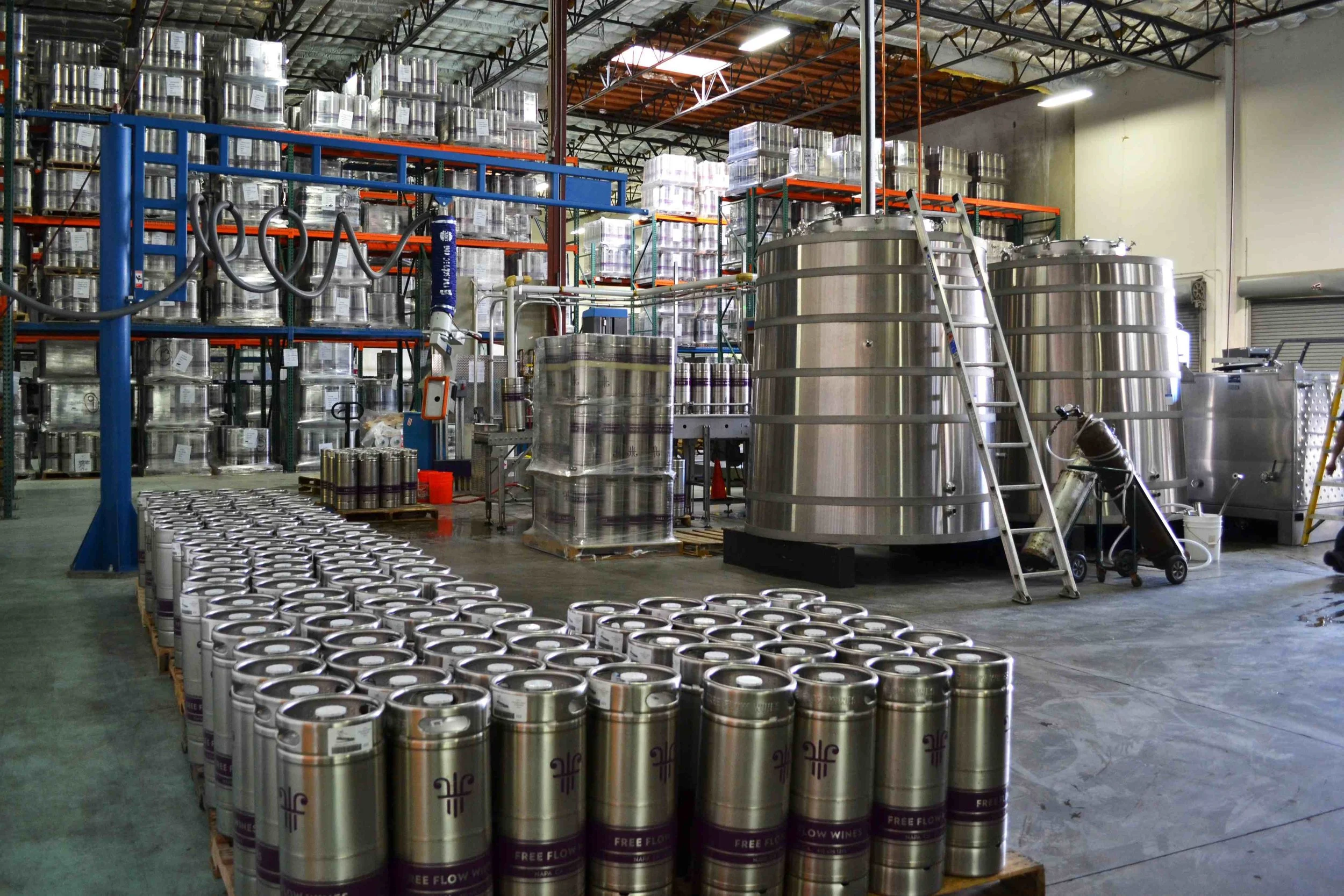 Free Flow Wines facility. Photo courtesy of Free Flow Wines.