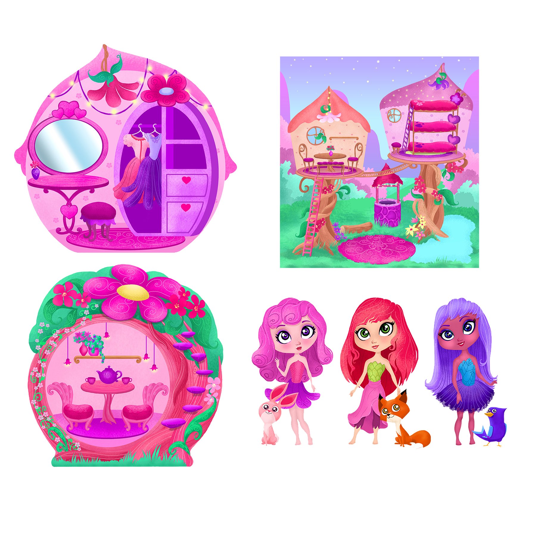 Small Doll Playset Concept