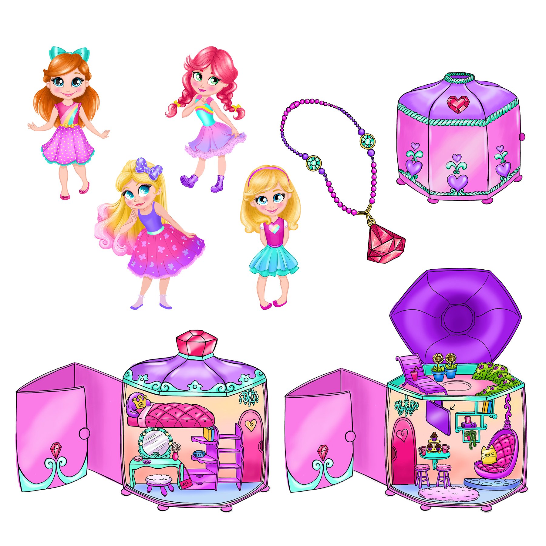 Small Doll Playset Concepts