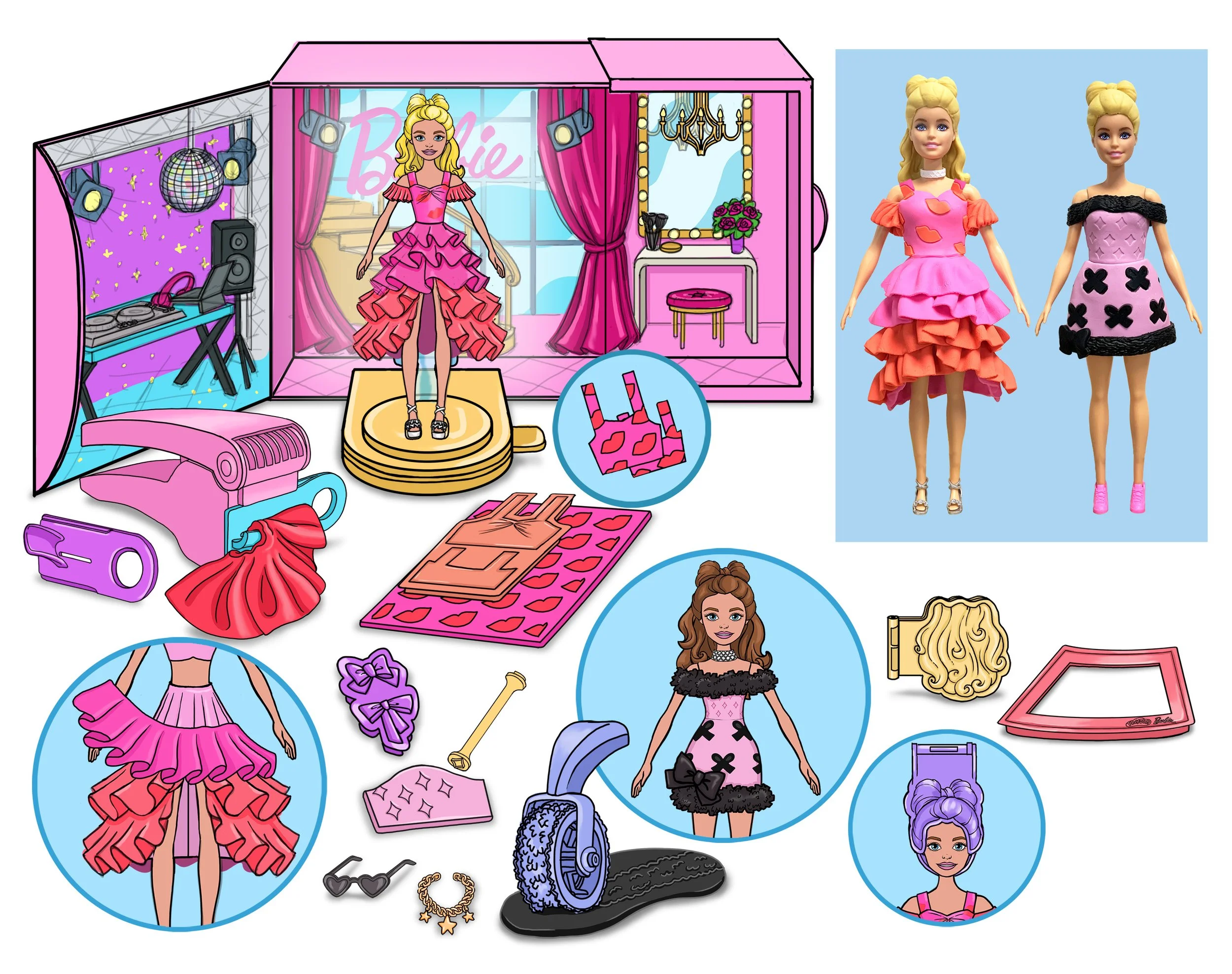 Play-Doh Barbie Fashion Designer