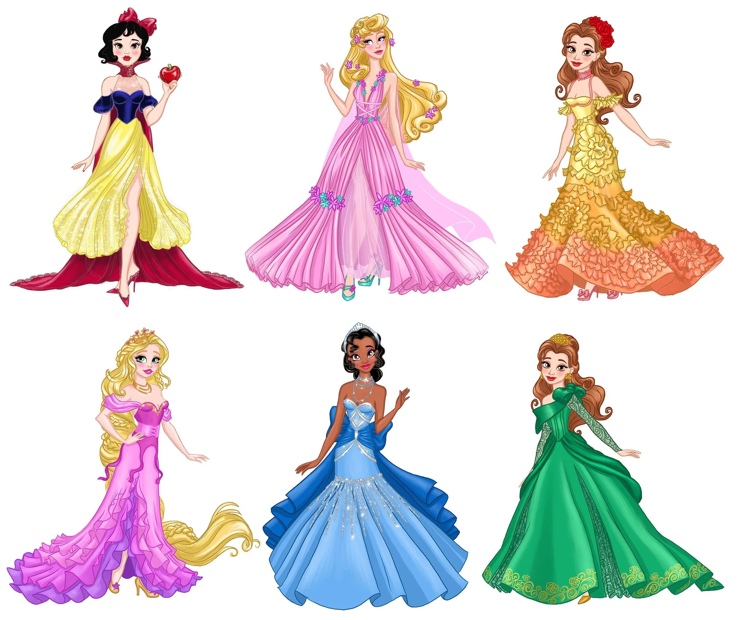 Disney Princess Fashion Doll Concepts