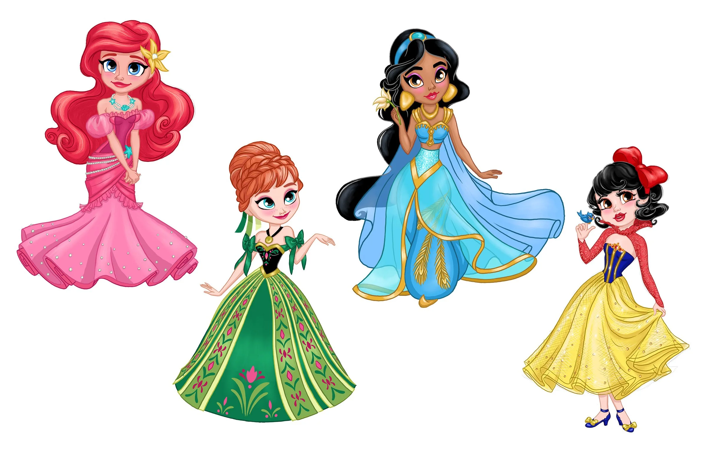 Disney Princess Small Doll Concepts