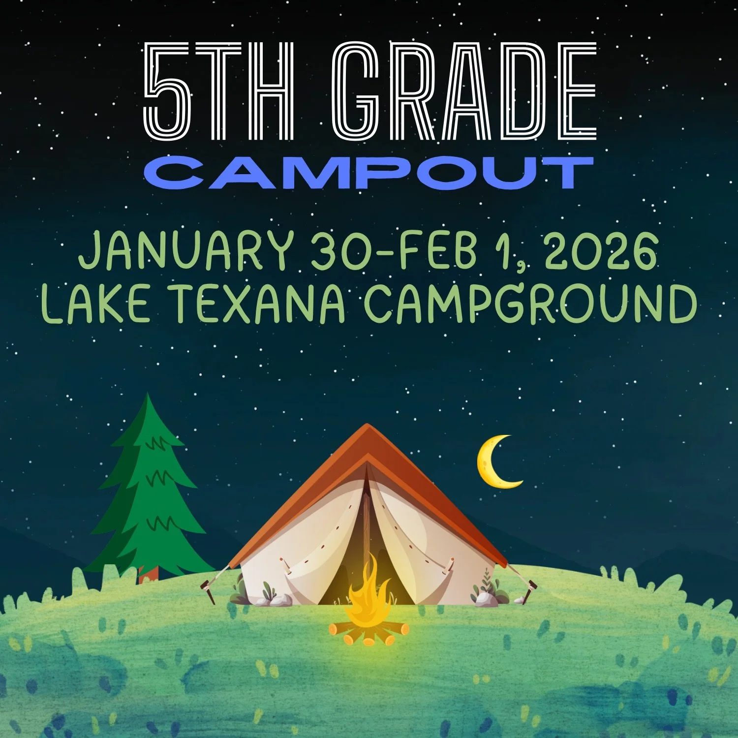 5th Grade Campout