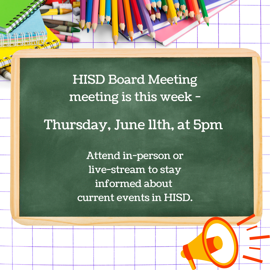HISD June Board Meeting