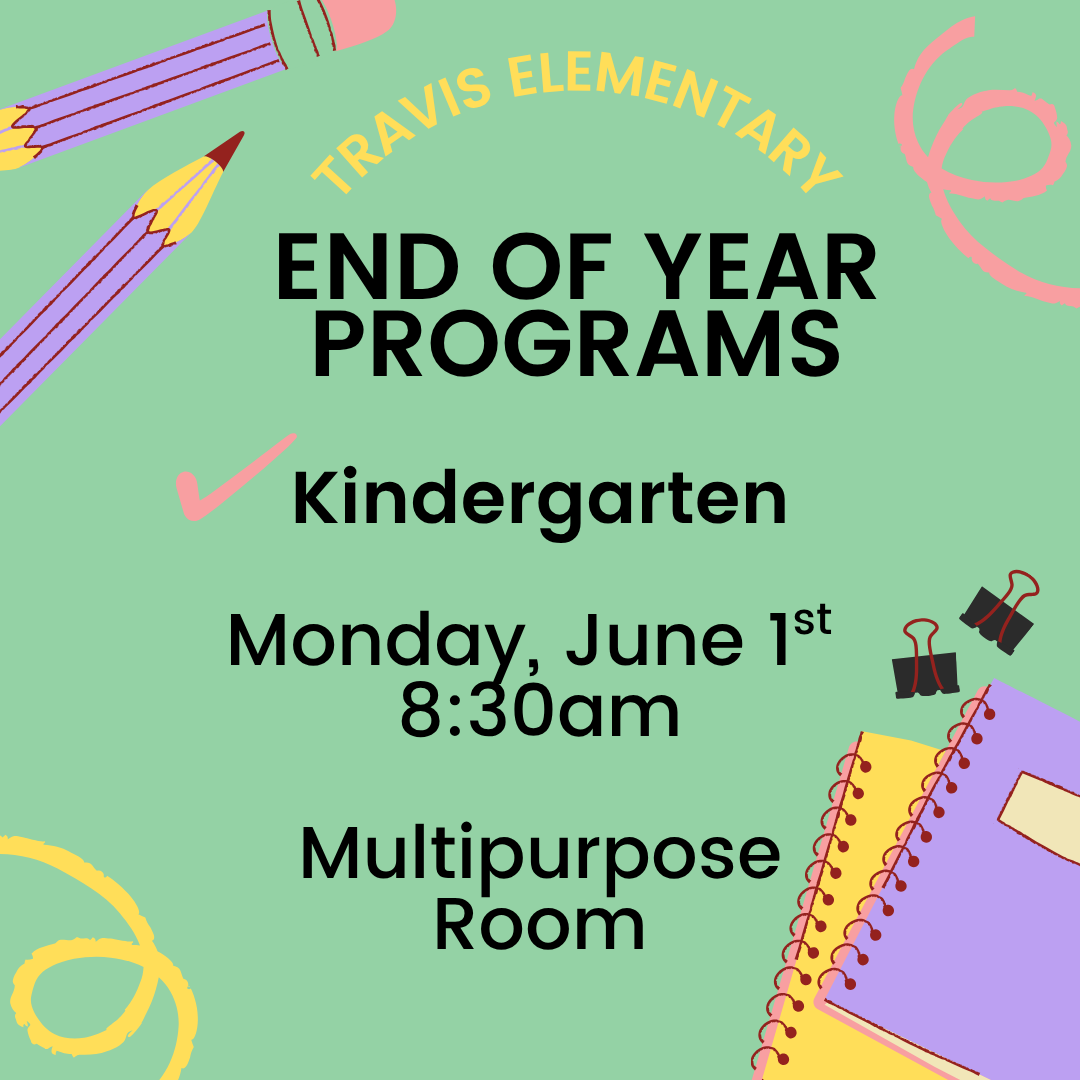 EOY Program: Kindergarten