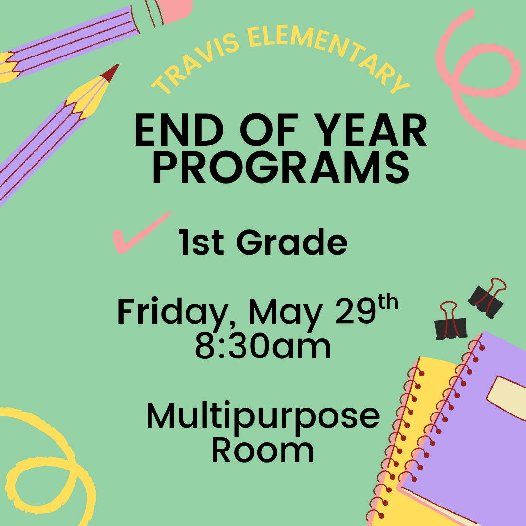 EOY Program: 1st Grade