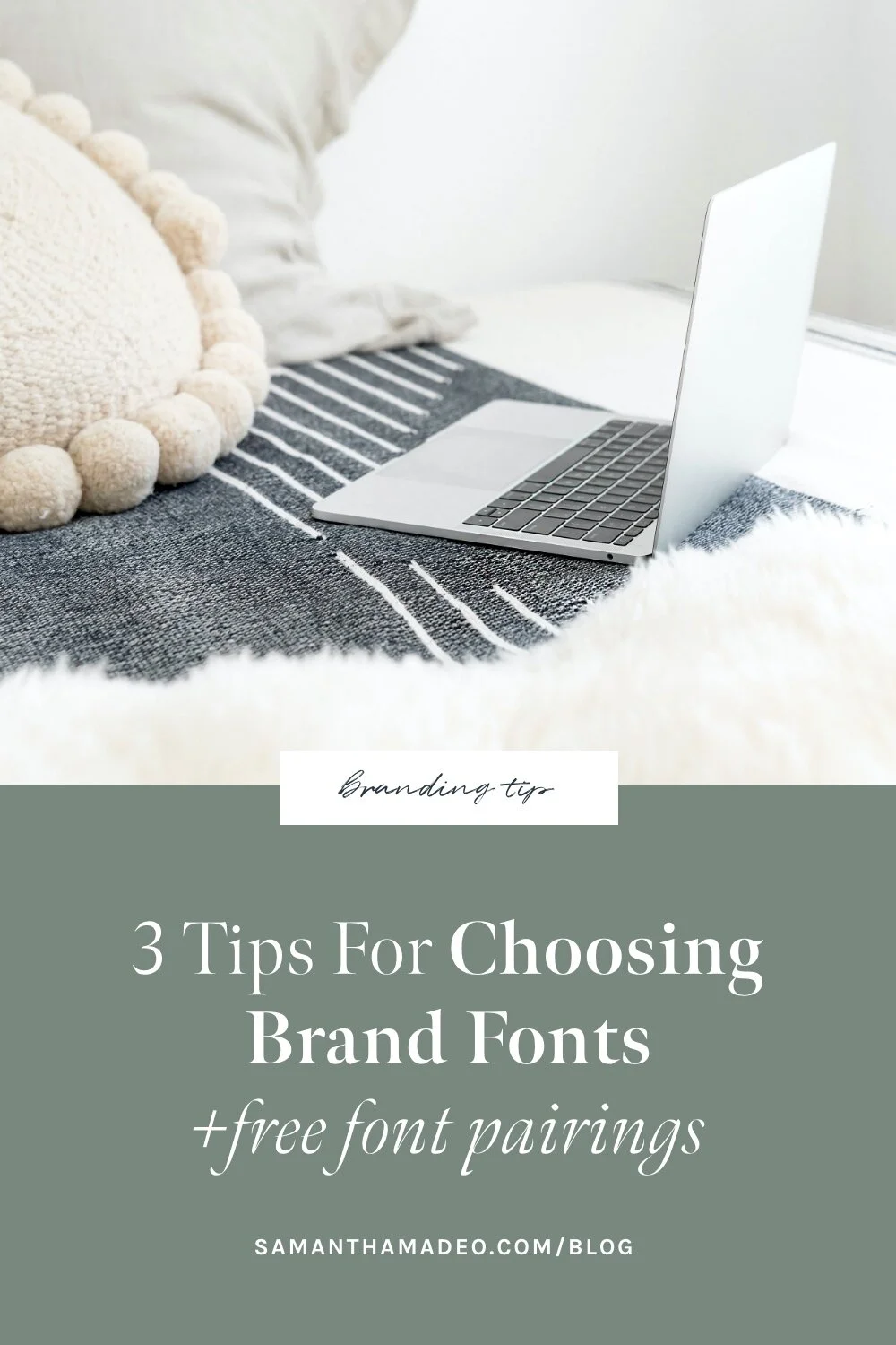 Samantha Madeo Branding Website Design