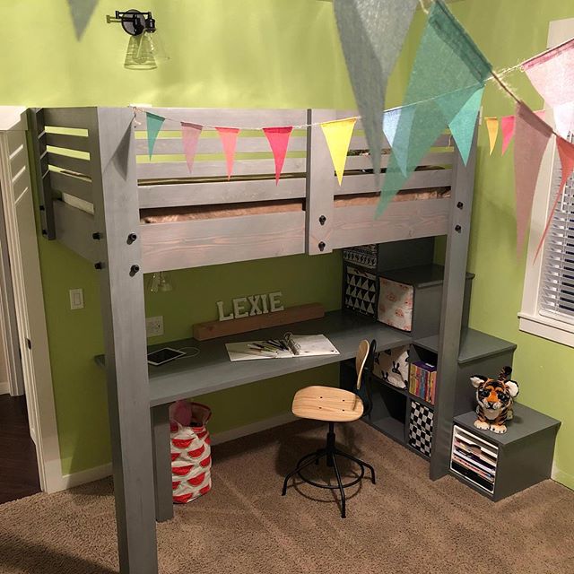 Since December, I&rsquo;ve spent almost all my spare time working on a set of loft beds for Lexie and Eleanor. Huge huge shout out to all the support and help from friends and family to get this massive project done. Special thanks to @athenadickau (