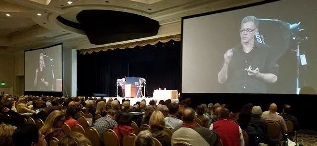 Me, being “passionate” about teaching.. at Imaging USA 2018 in Nashville Tennessee (photo by Alex VanZeelandt)