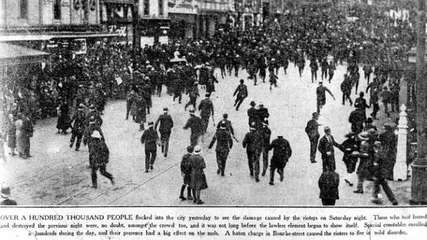 The great Melbourne riots
