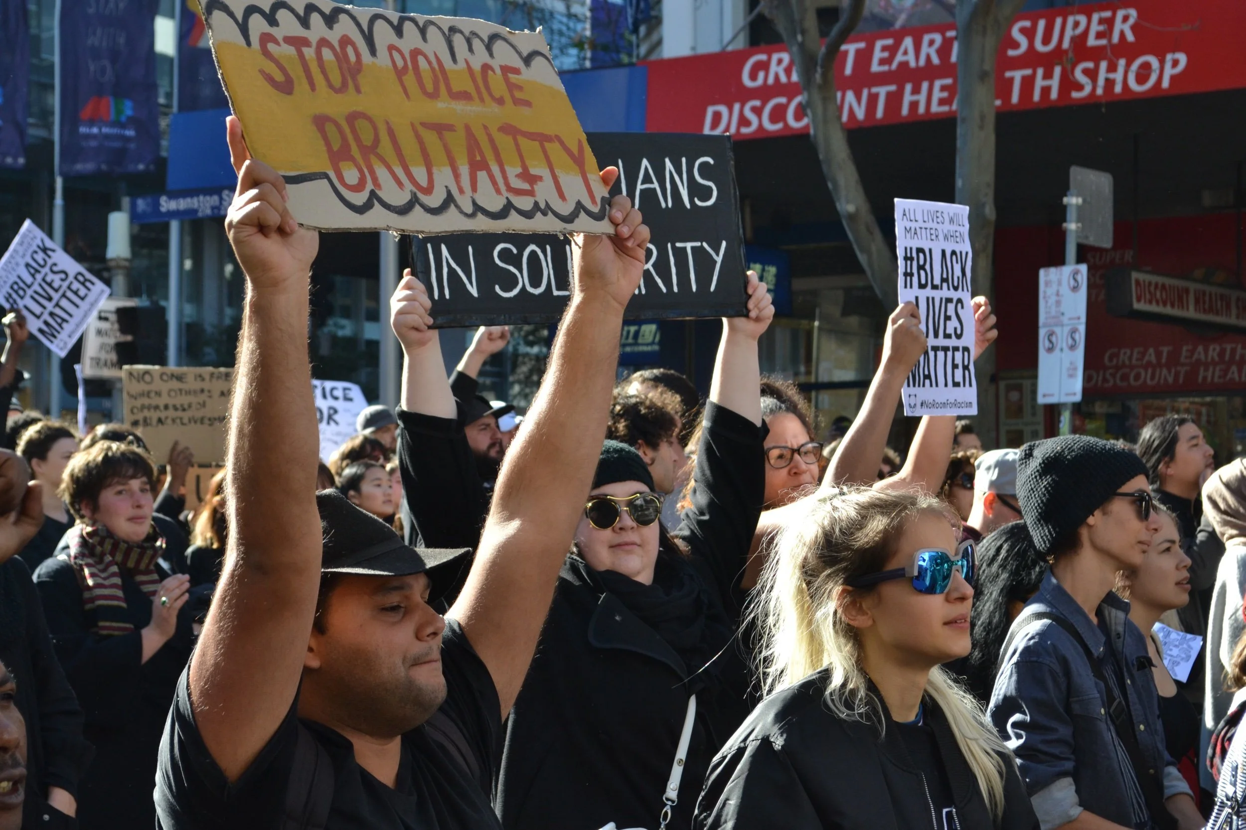 Protest in WA