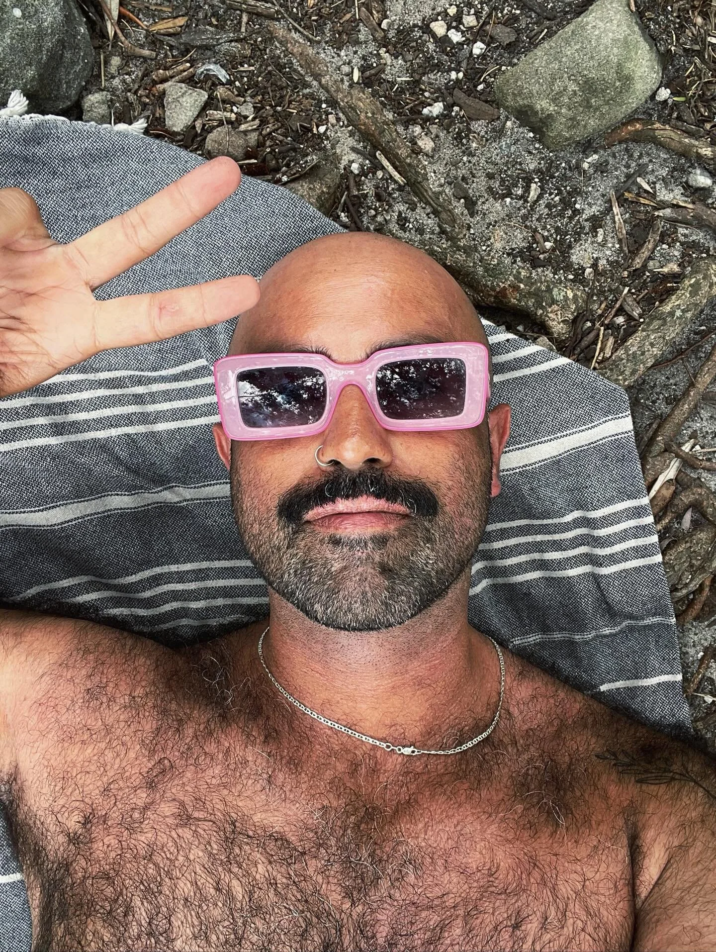 That is a fun thing. Where you have some shroom chocolate or a *fierce* blunt and you just think that to yourself in the pool outside. You don&rsquo;t dare say this to anybody.