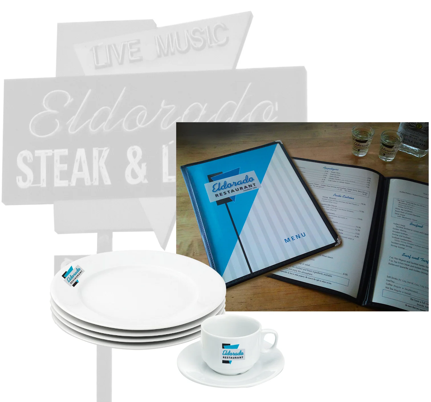 Business: Eldorado Restaurant Logo creation | Branding
