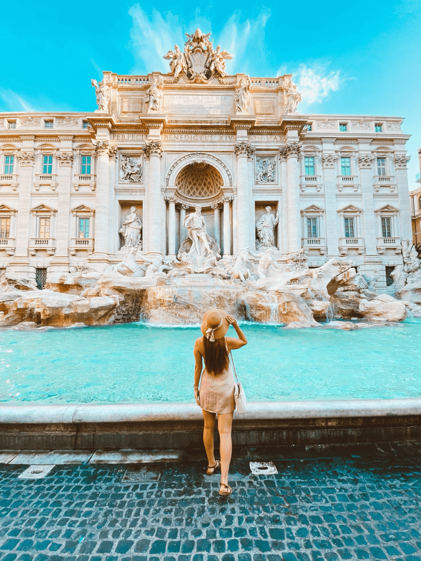 Trevi fountain DoubleTree Rome Monti Review