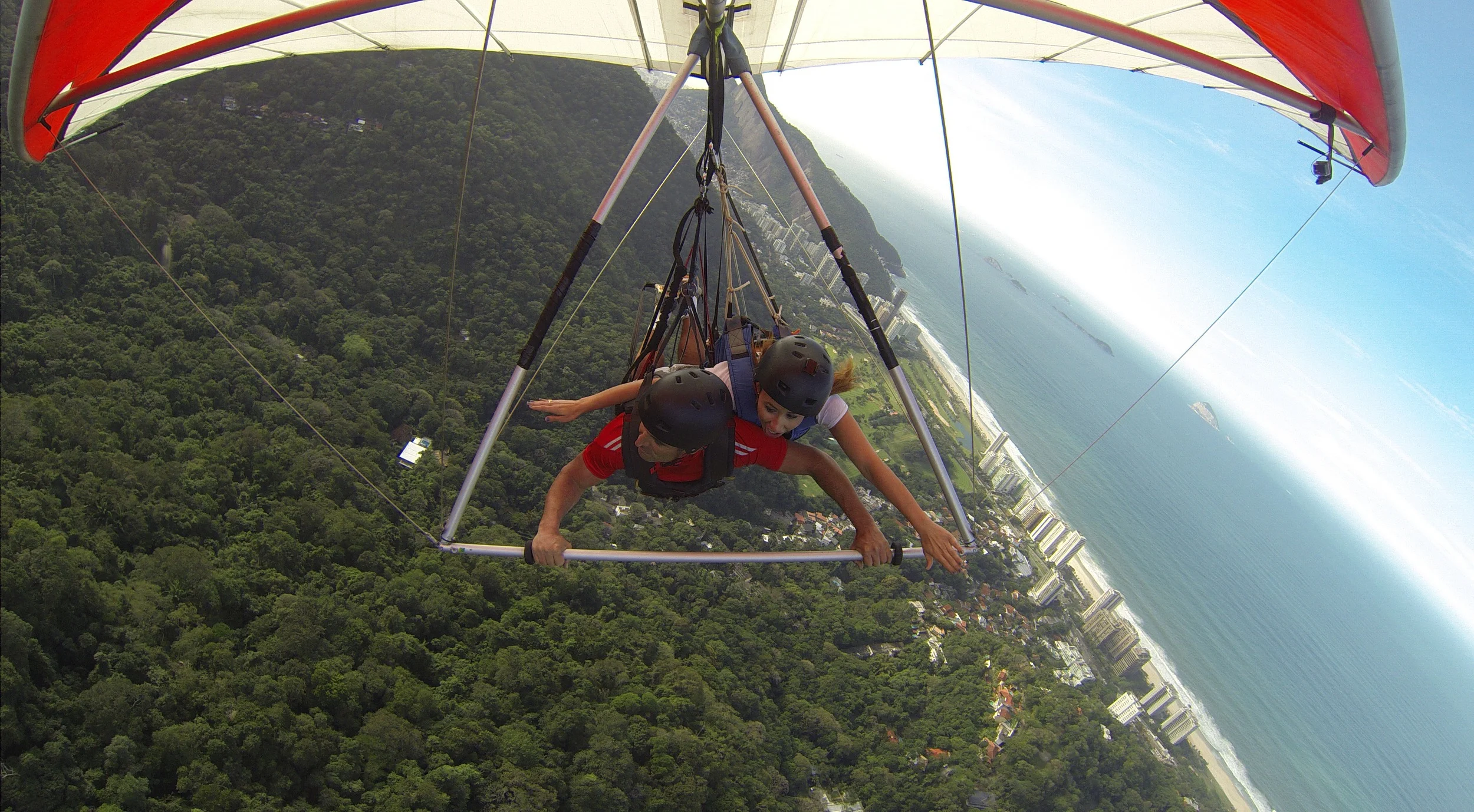 Hang Gliding on my recent trip to Brazil. Flights were only $452 roundtrip and I had no time to wait for anyone to make up their minds as to whether they were coming with me or not