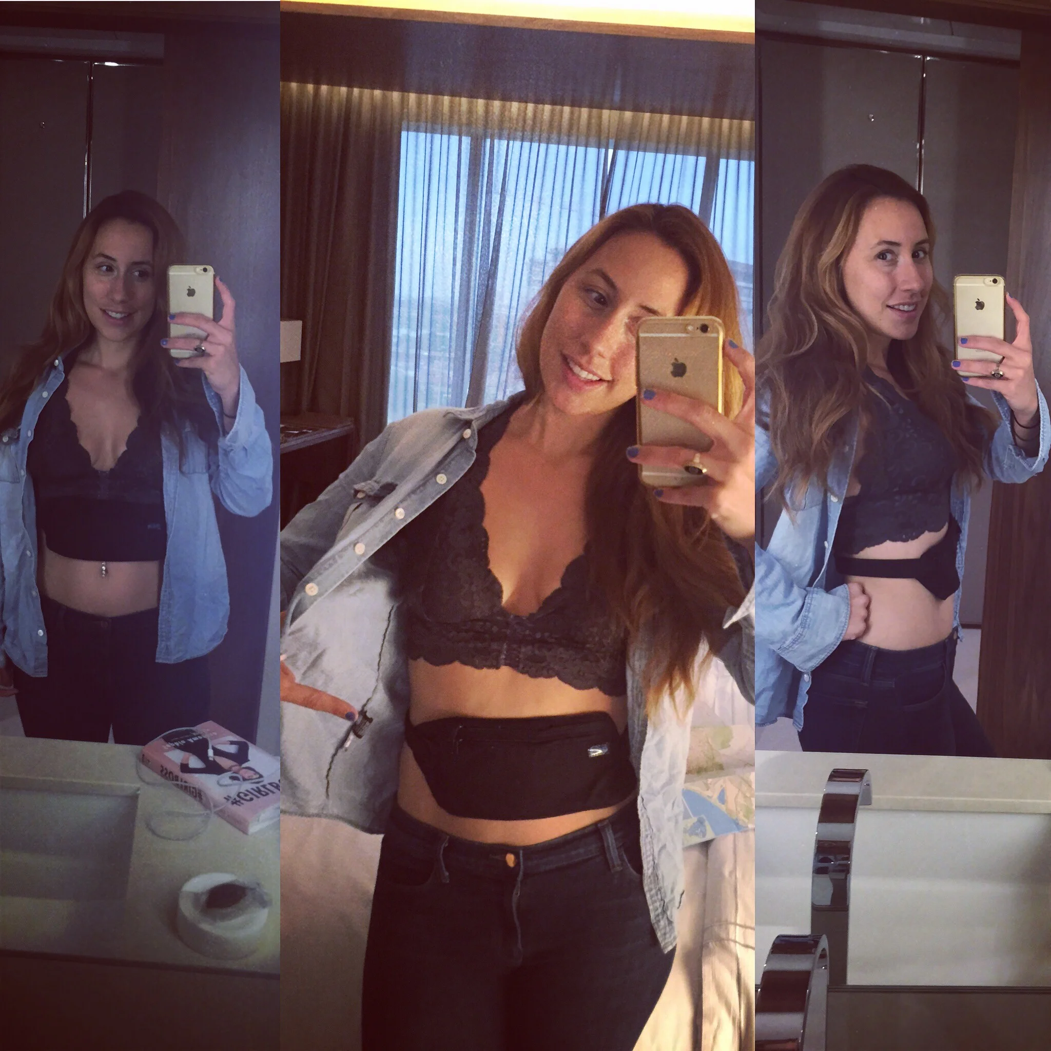 My failed attempts to make this thin money belt both comfortable and discreetly hidden while in Rio