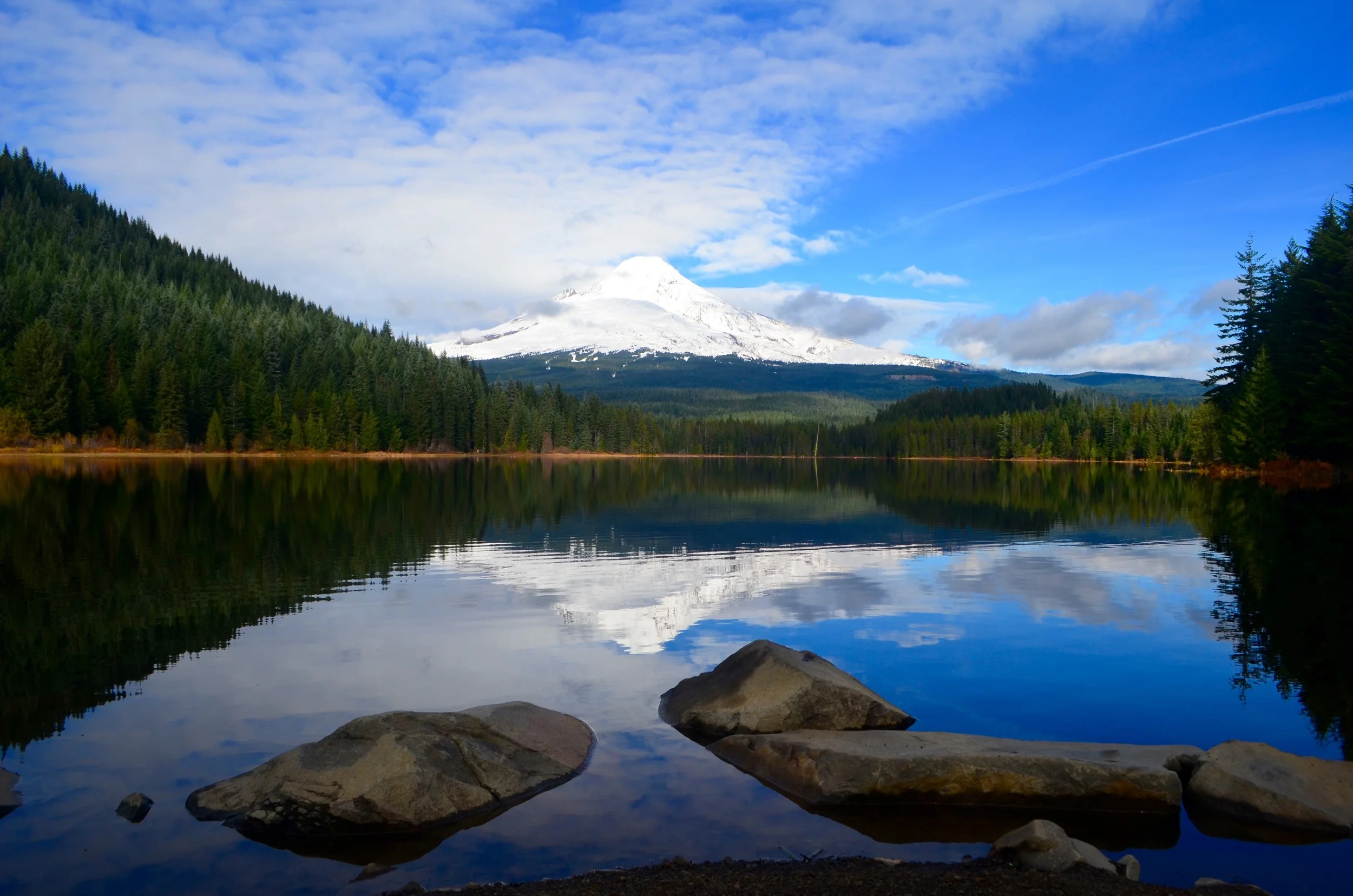 Mt. Hood from Trillium Lake, Oregon