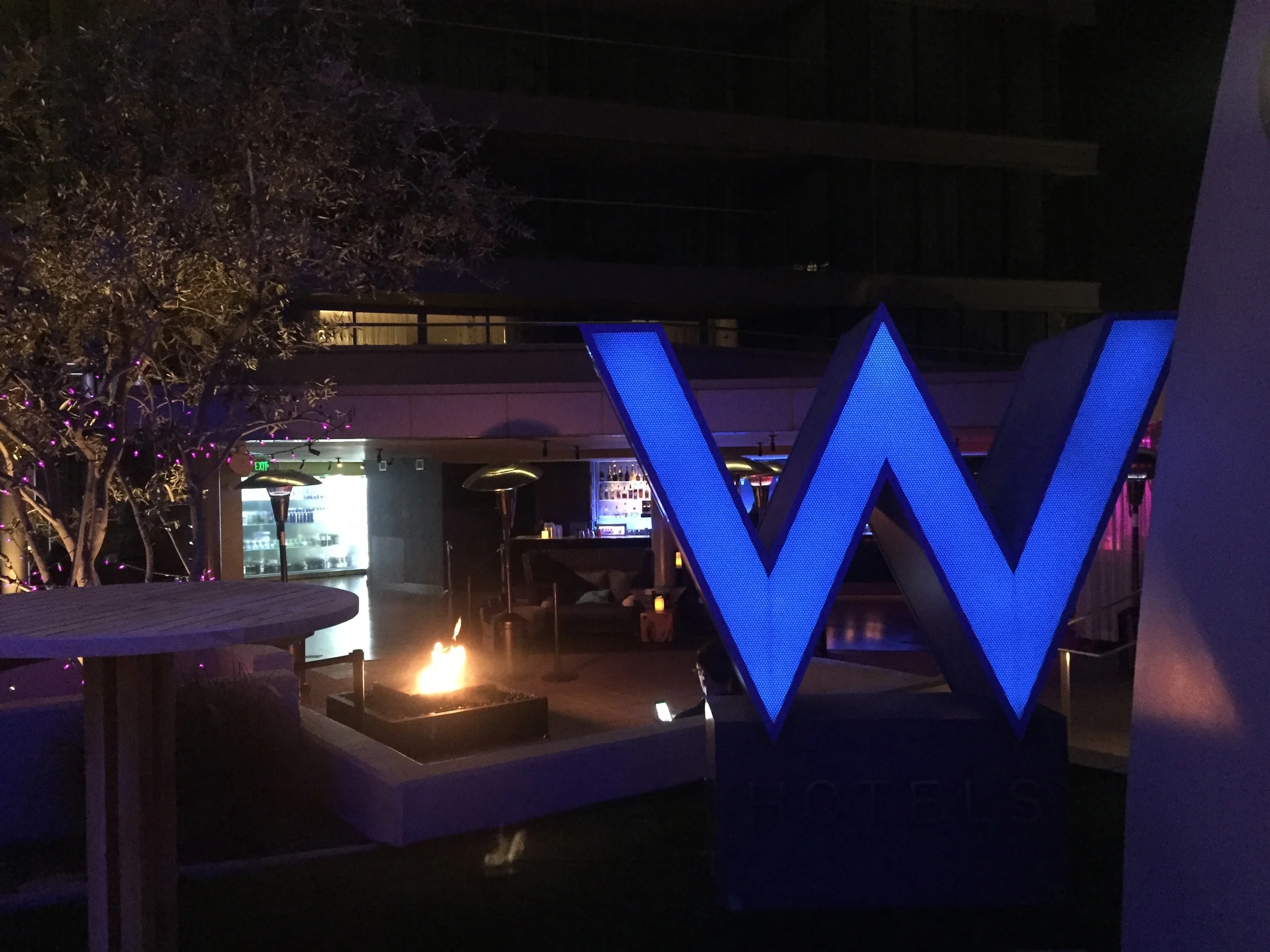 The Wet Deck at the W Scottsdale is the perfect party venue