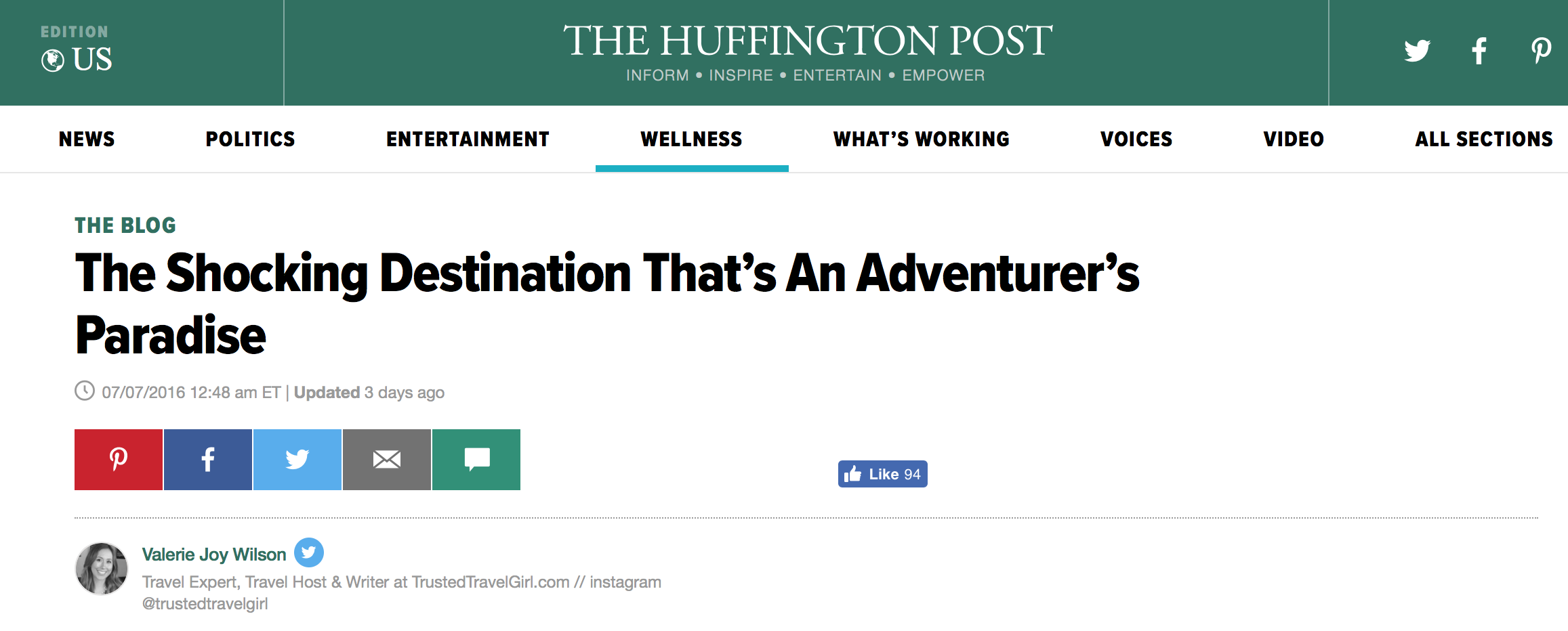 This article originally appeared in the Huffington Post on July 7, 2016