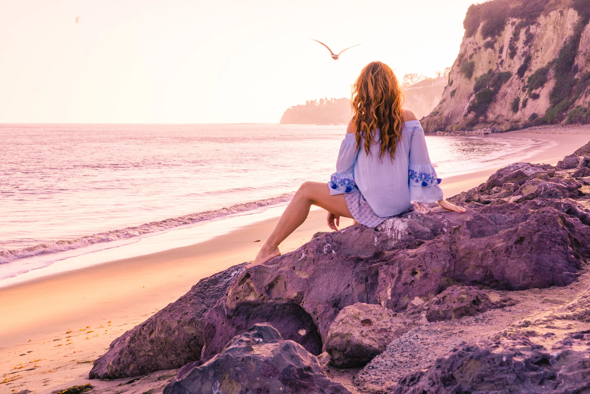Malibu California Golden Hour