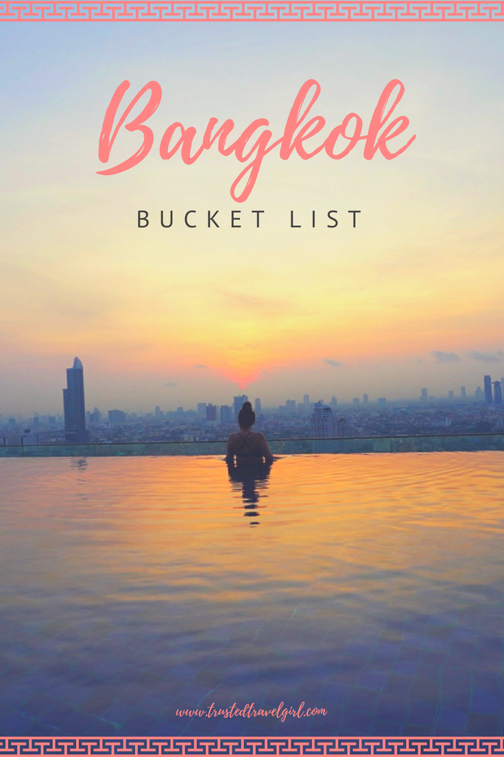 Are you planning a trip to Bangkok soon? If so, you have to check out these things to do in Bangkok Thailand including the best place to see the sunrise in Bangkok, where to eat in Bangkok, where to stay in Bangkok, temples to see in Bangkok and much more. Come check out these things to add to your Bangkok itinerary and save it to your travel board. #bangkok #thailand