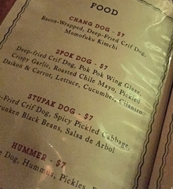 Pdt nyc drink menu
