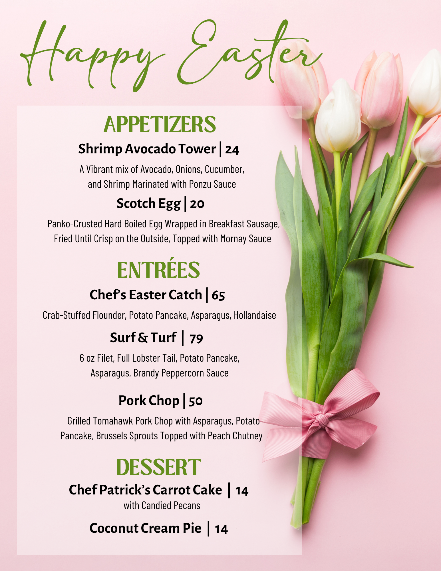 Easter 2026 — Duval's | Downtown Sarasota Restaurant
