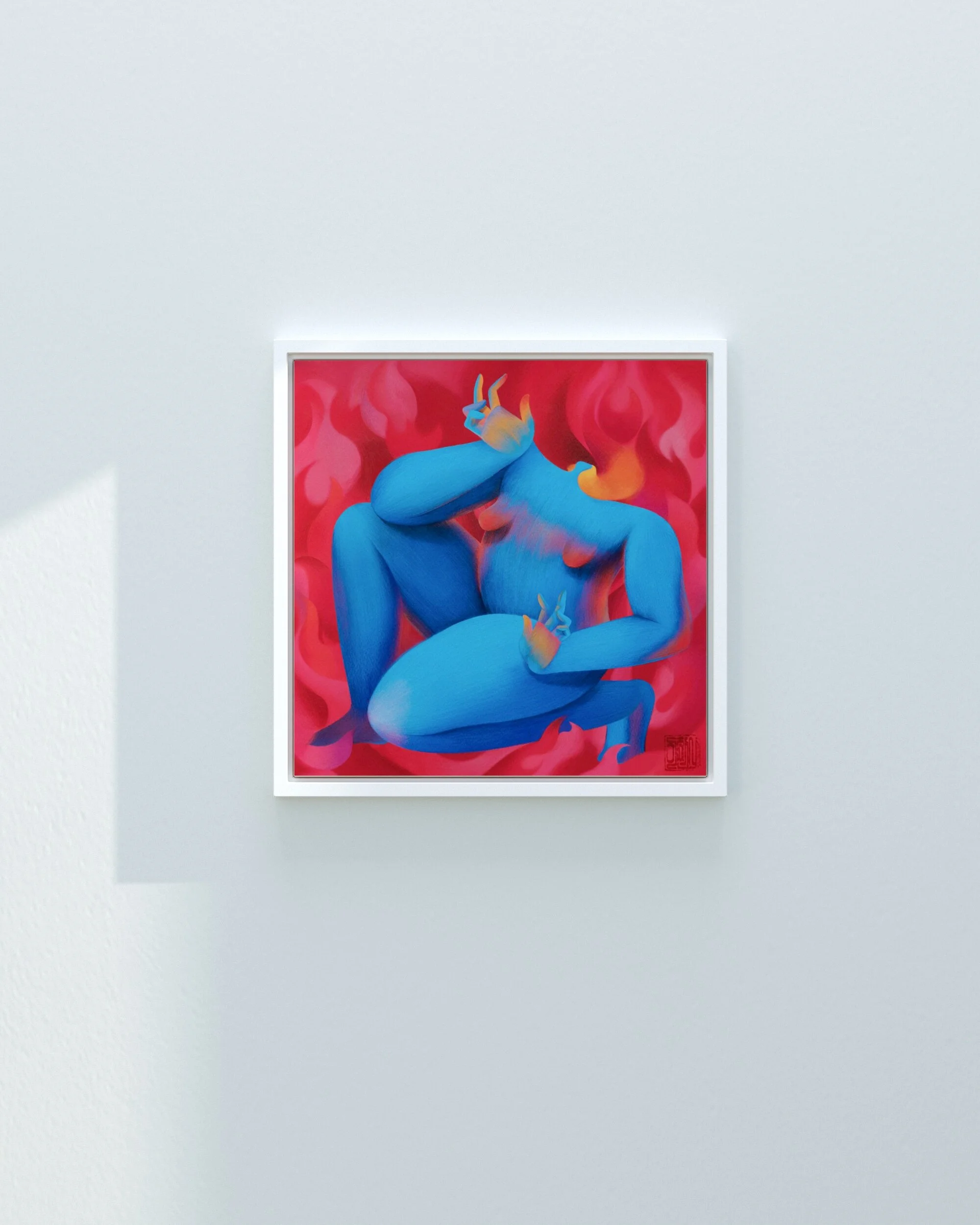  Thinkspace Gallery   12” x 12” Digital Pigment Inks, Color Pencil, Gouache 