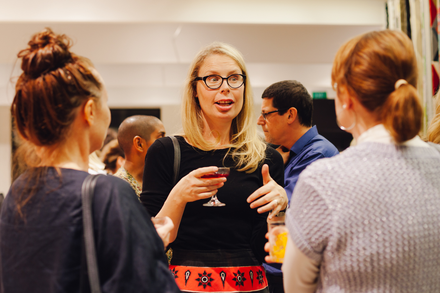 Jess Reftel Evans... responsible for the beautiful collection images | NEW AGAIN by Petrina Turner Design for Designer Rugs | The launch event