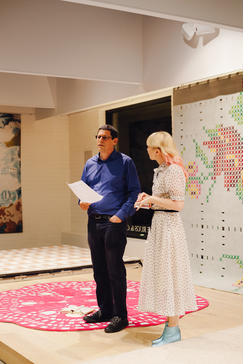 Petrina Turner & Yosi Tal | NEW AGAIN by Petrina Turner Design for Designer Rugs | The launch event
