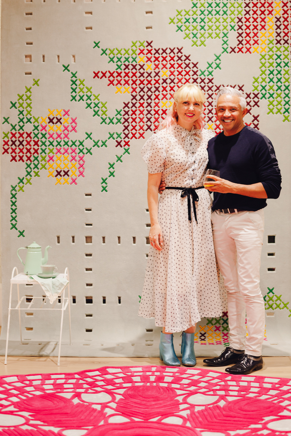 With Richard Misso | NEW AGAIN by Petrina Turner Design for Designer Rugs | The launch event
