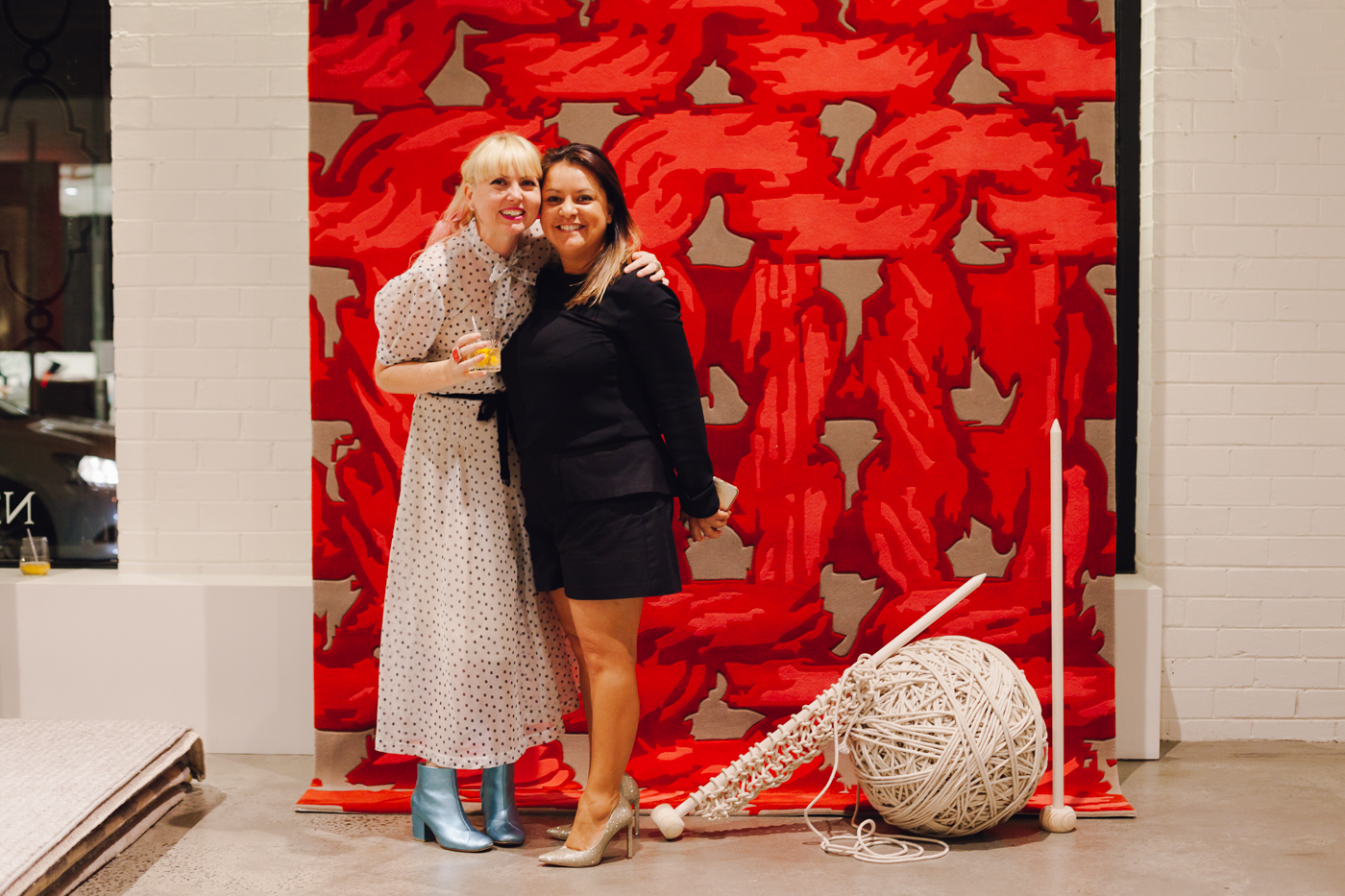 With Monica Del Rosario | NEW AGAIN by Petrina Turner Design for Designer Rugs | The launch event
