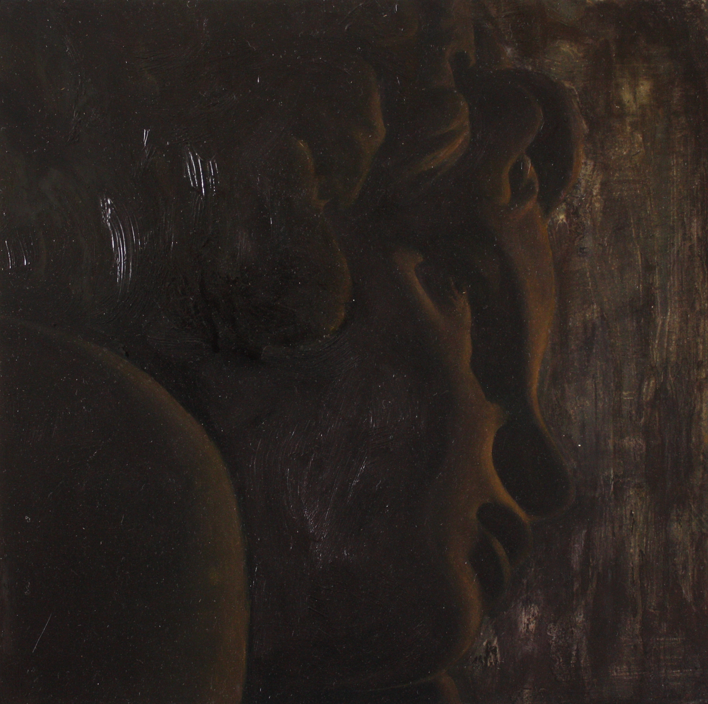   Stones for Eyes, &nbsp;2011, oil on wood panel, 8 x 8 inches 